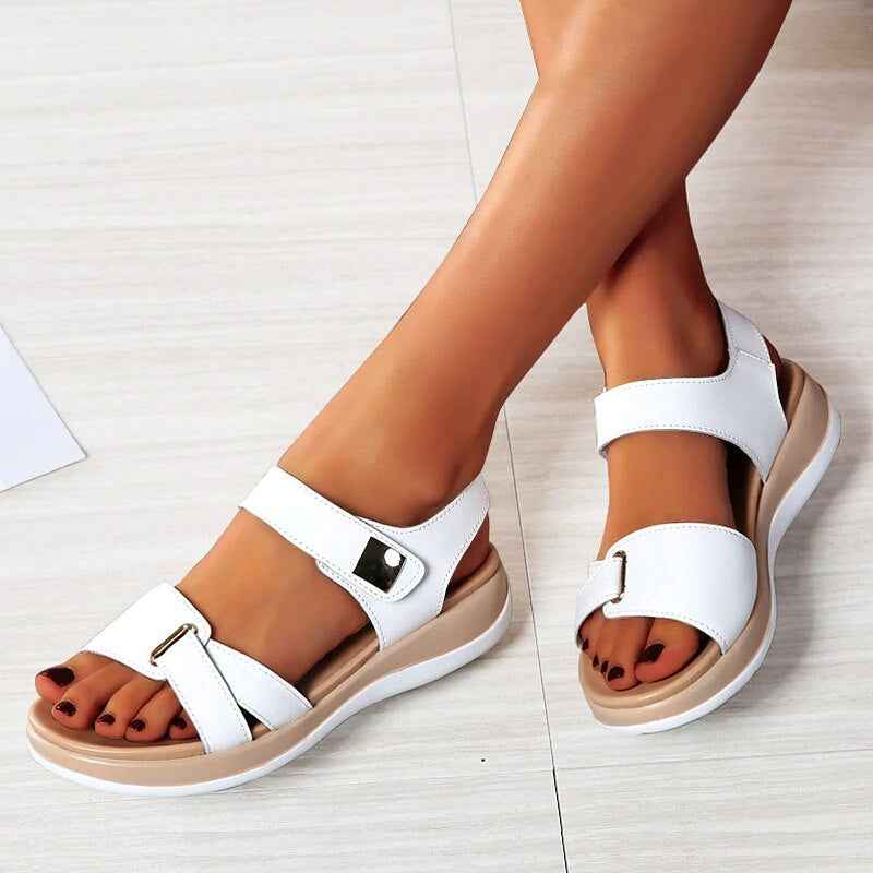 Bliss | Women's Orthopedic Cushioned Sandals White