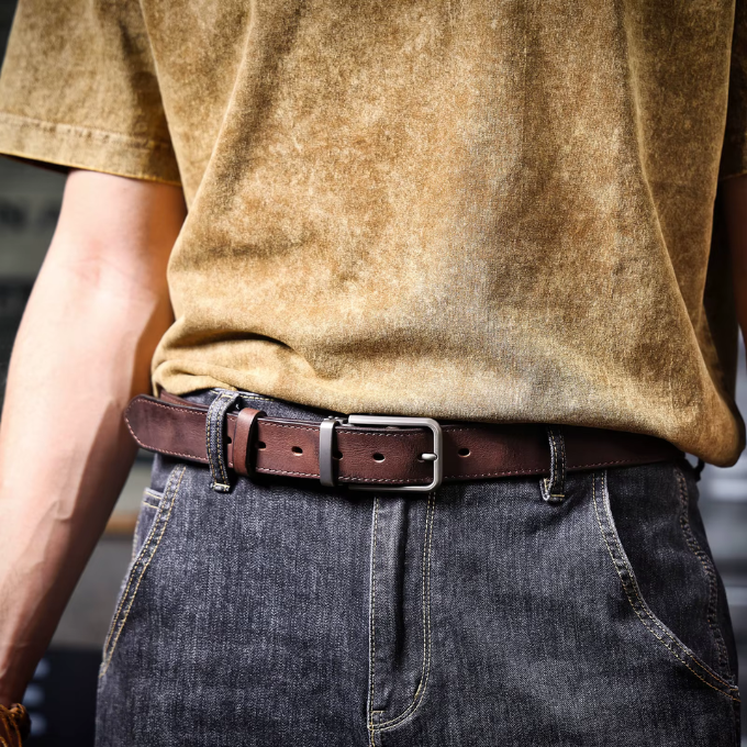 Premium Full-Grain Leather Belt