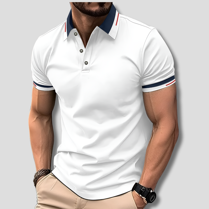 Men's Premium Look Polo Shirt White