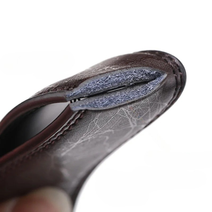 Gunmetal Cowhide Belt for Stylish Outfits