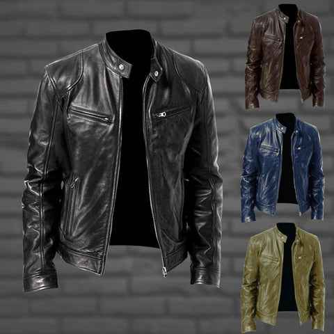 Men's Stylish Leather Jacket