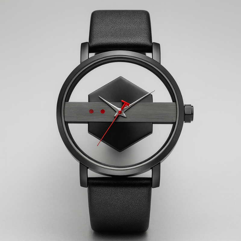 Orbit Timepiece: Stylish and Modern Design Black