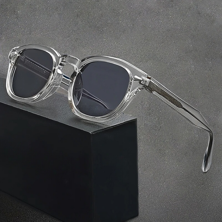 Polarized Oxford Sunglasses for Ultimate UV Protection Gray Black