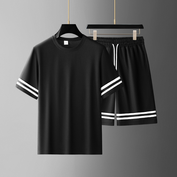 Premium Hype Jersey Set Black