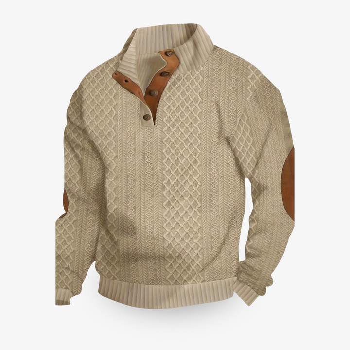 Men's Cozy Warm Sweater Beige