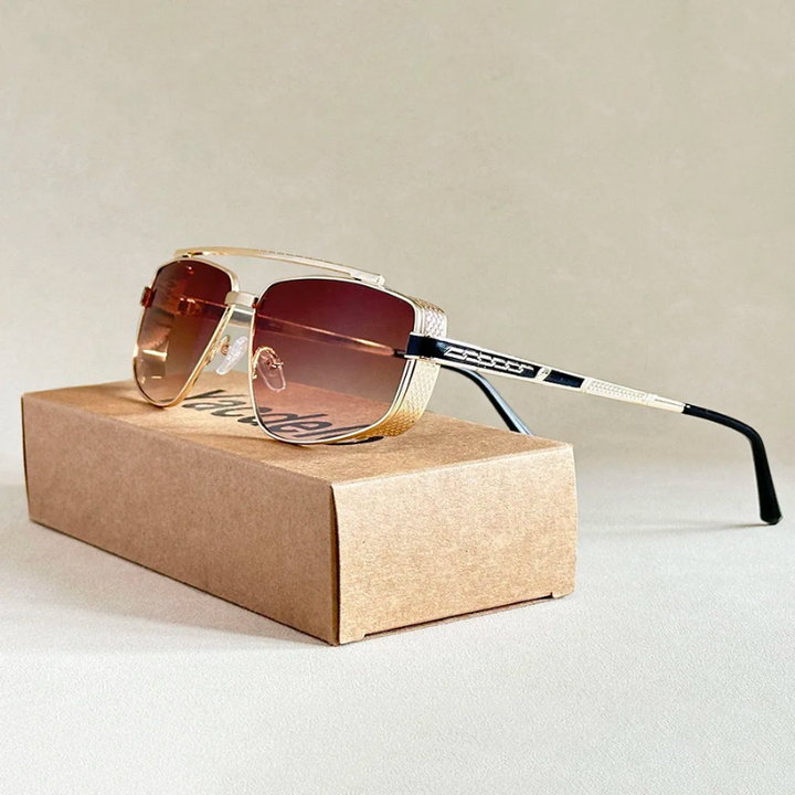 Stylish UV Protection Sunglasses Brown