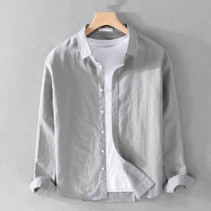 Men's Relaxed Fit Shirt - Comfortable and Stylish Gray