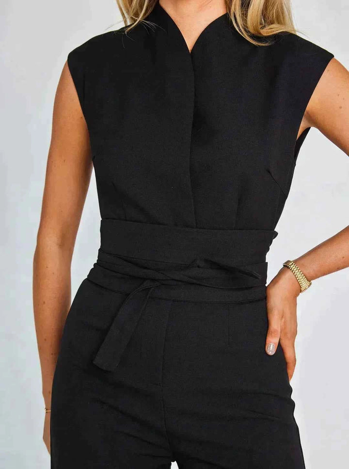 Women's Wide-Leg Jumpsuit - Stylish and Comfortable