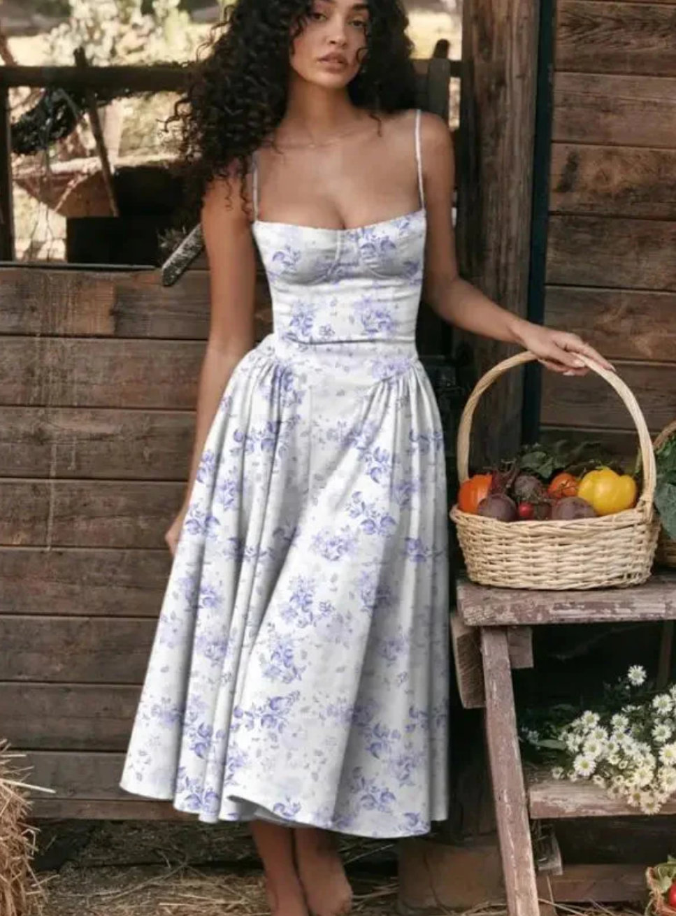 Aisola | Stylish Casual Summer Dress Light Blue