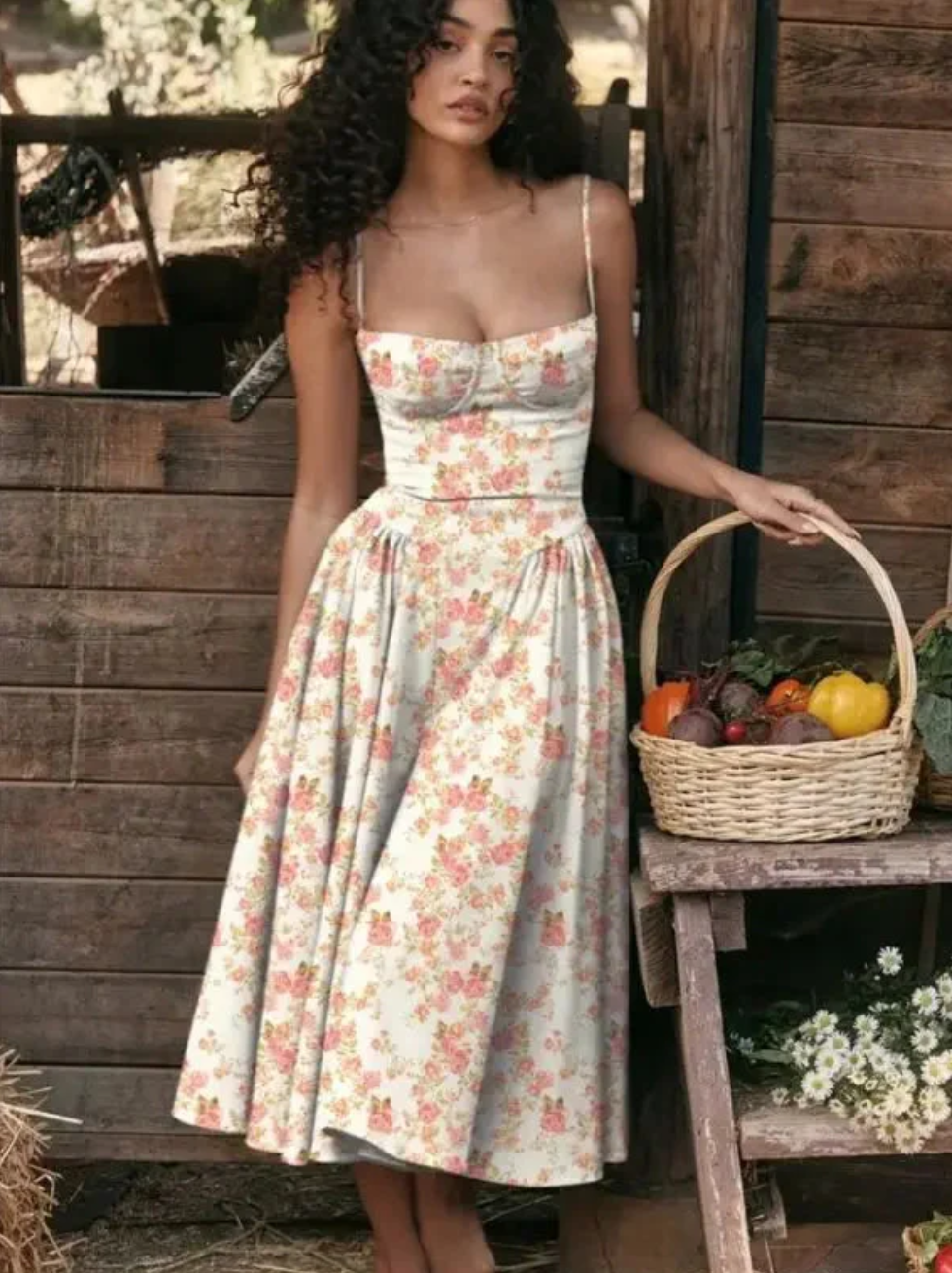 Aisola | Stylish Casual Summer Dress Pink