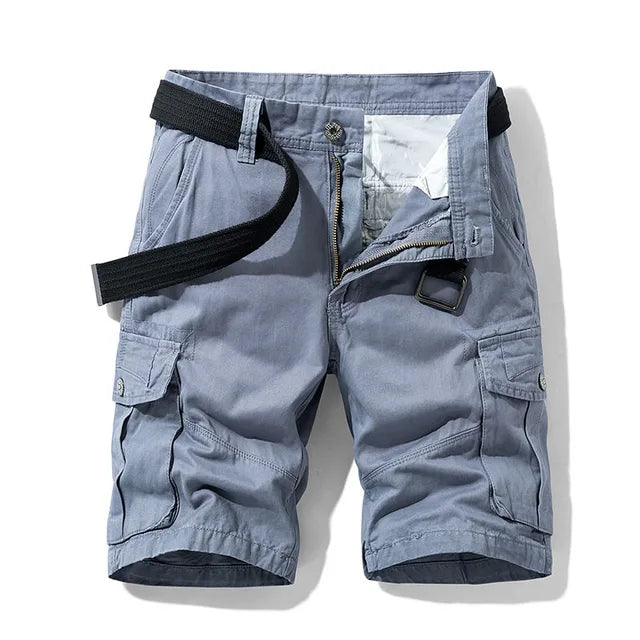 Men's Casual Cargo Shorts for Comfort and Versatility Blue