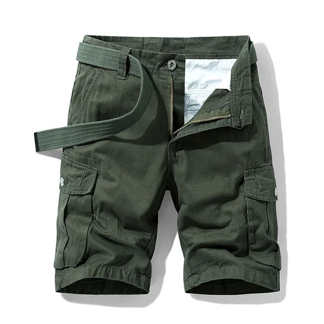 Men's Casual Cargo Shorts for Comfort and Versatility Green