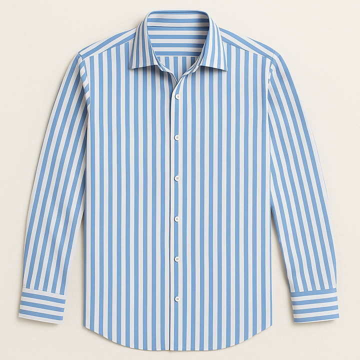 Men's Striped Dress Shirt - Brunello Style