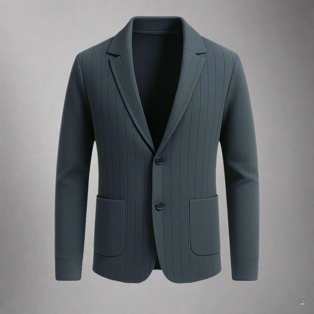 Men's Rib-Stitch Blazer