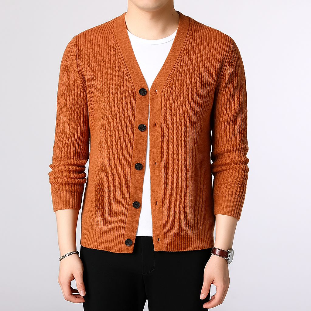 Men's Pembroke Ribbed Cardigan