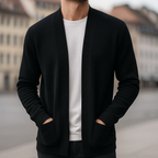 Oversized Knitted Cardigan for Men