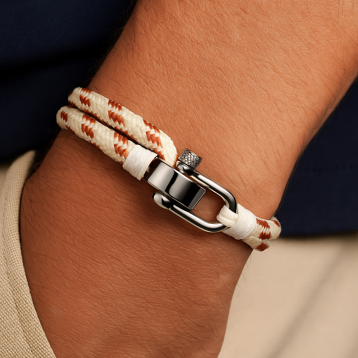 Durable Shackle Rope Bracelet for Adventurers