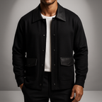 Men's Brunelle Knit Cardigan - Cozy & Stylish Sweater Black