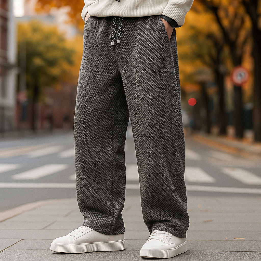 Cozy Sherpa Fleece Pants for Ultimate Comfort Dark Grey