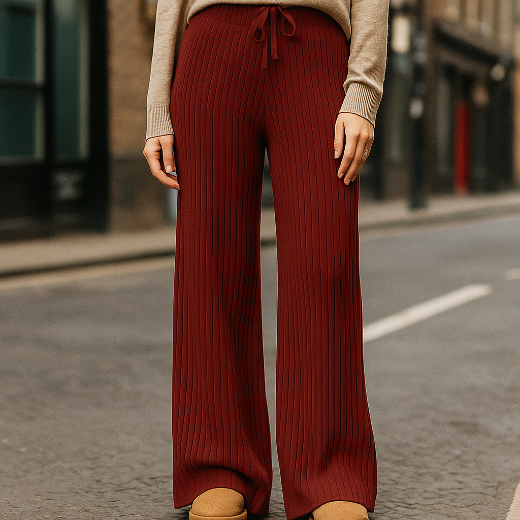 Stylish Pleated Pants for Effortless Elegance Wine