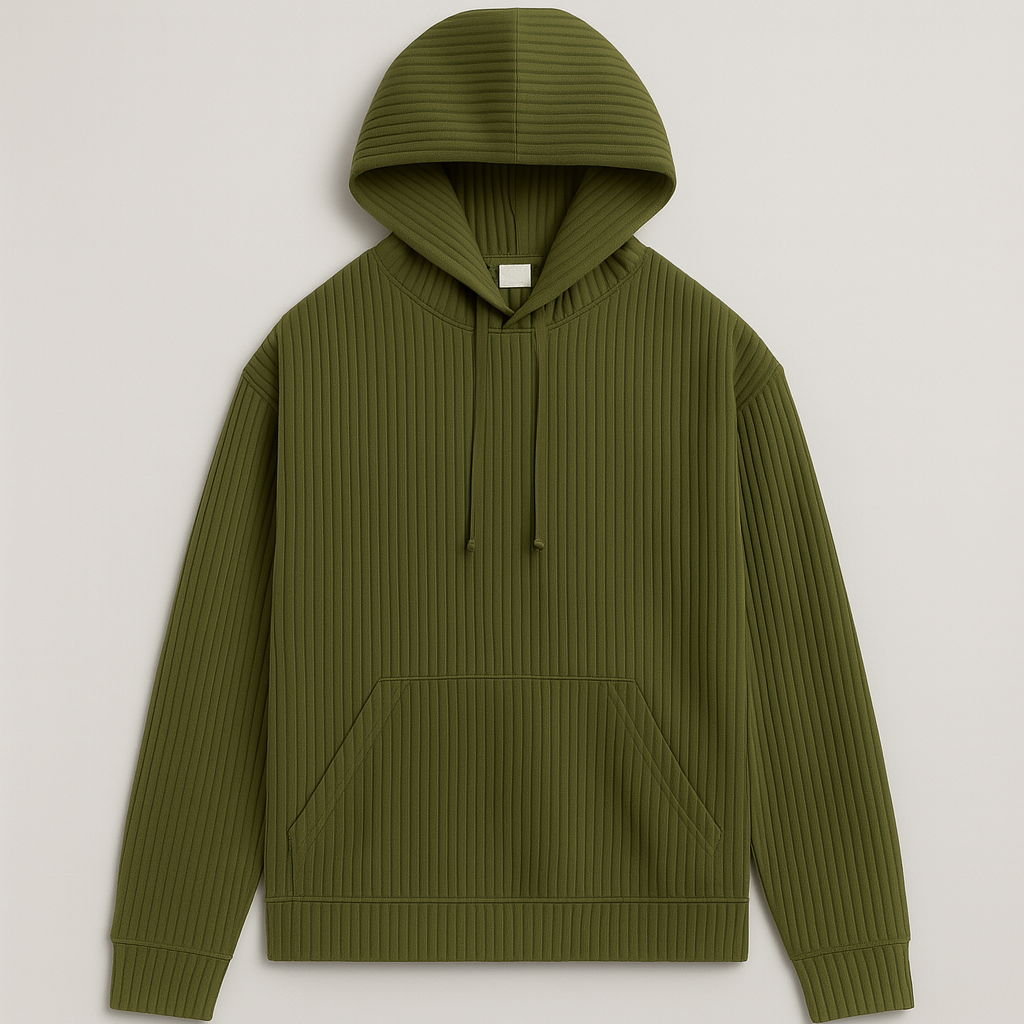 Men's Ribbed Corduroy Hoodie