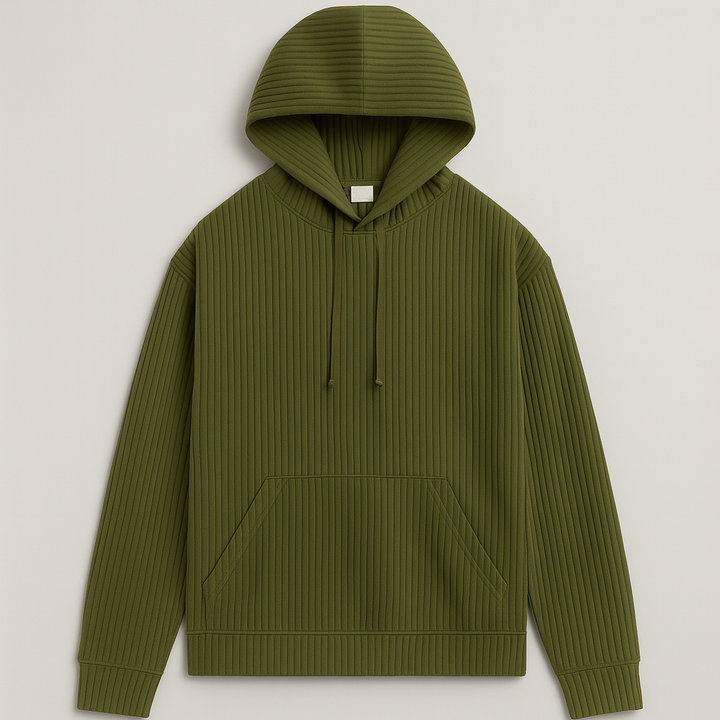 Men's Ribbed Corduroy Hoodie