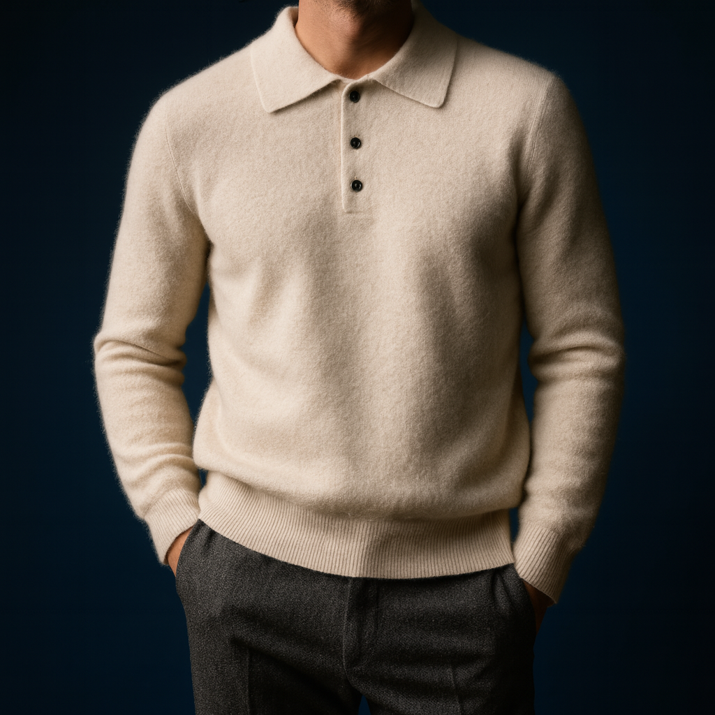 Men's Cashmere Sweater - Luxurious Comfort and Style