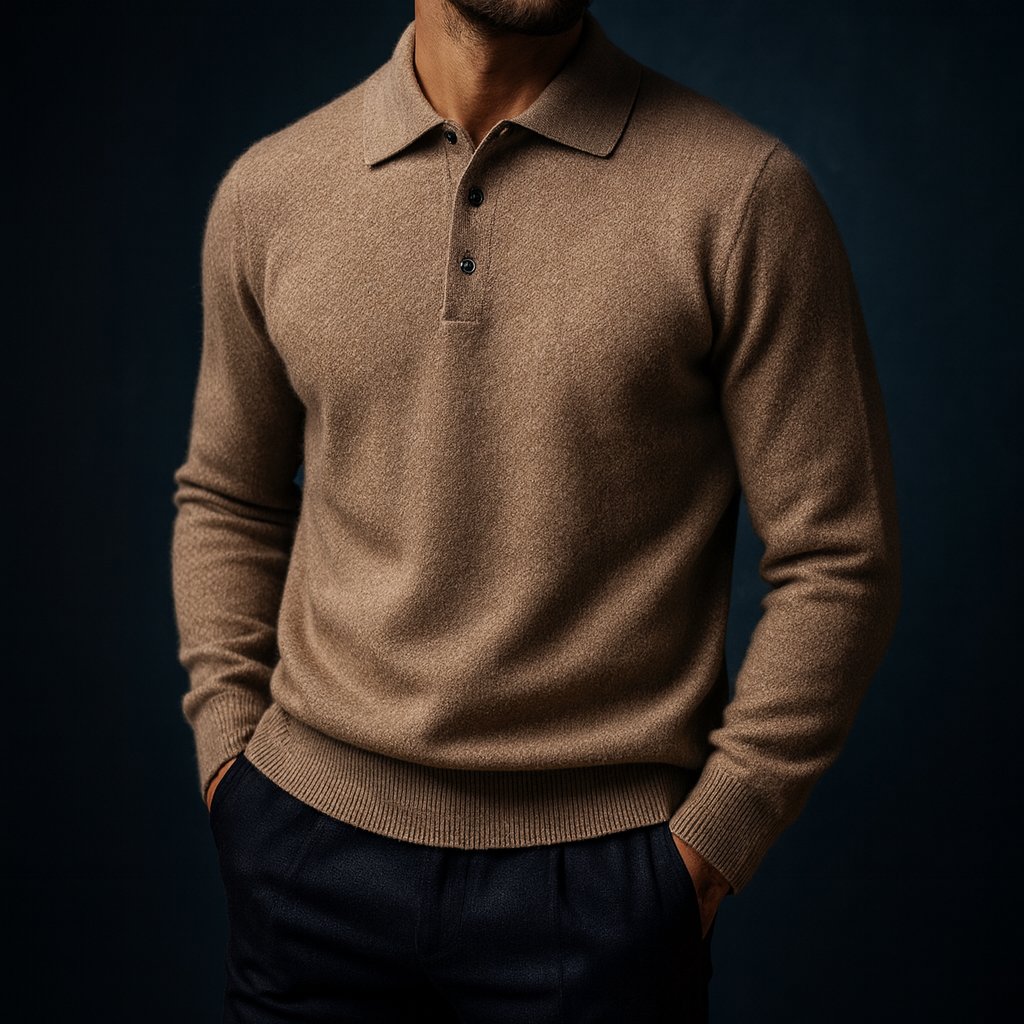 Men's Cashmere Sweater - Luxurious Comfort and Style