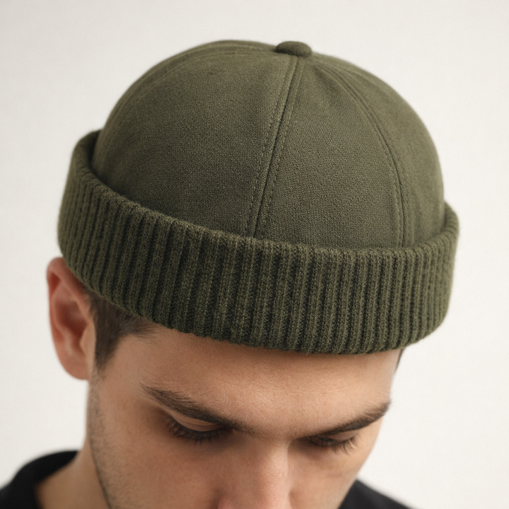Cozy Knitted Cuff Beanie Hat