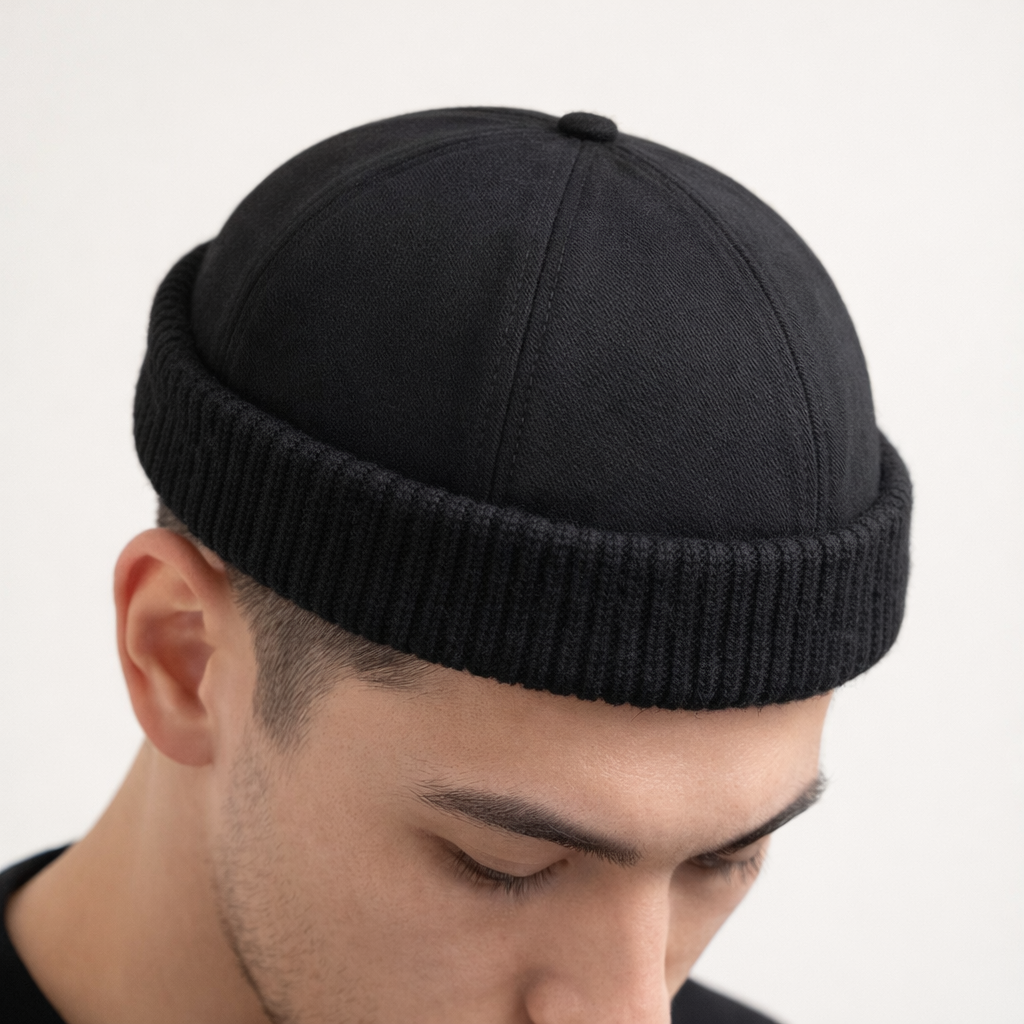 Cozy Knitted Cuff Beanie Hat