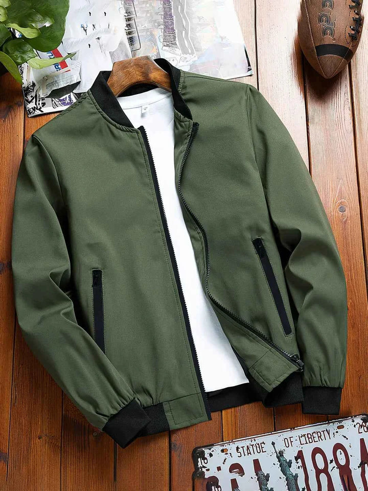 Men's Lightweight Summer Jacket Army green