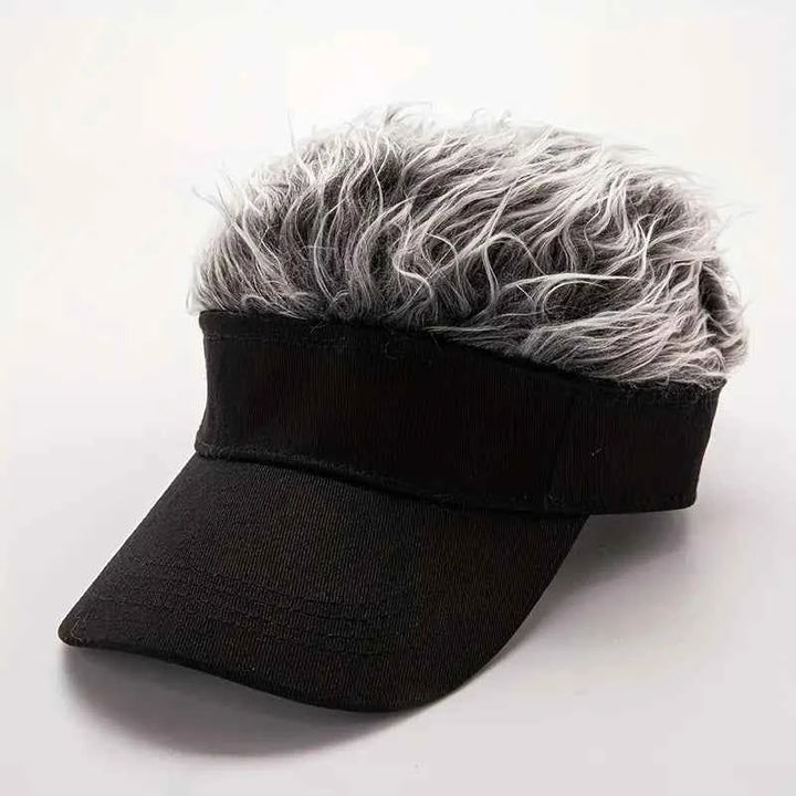 Trendy Wild Style Sun Visor Black Gray