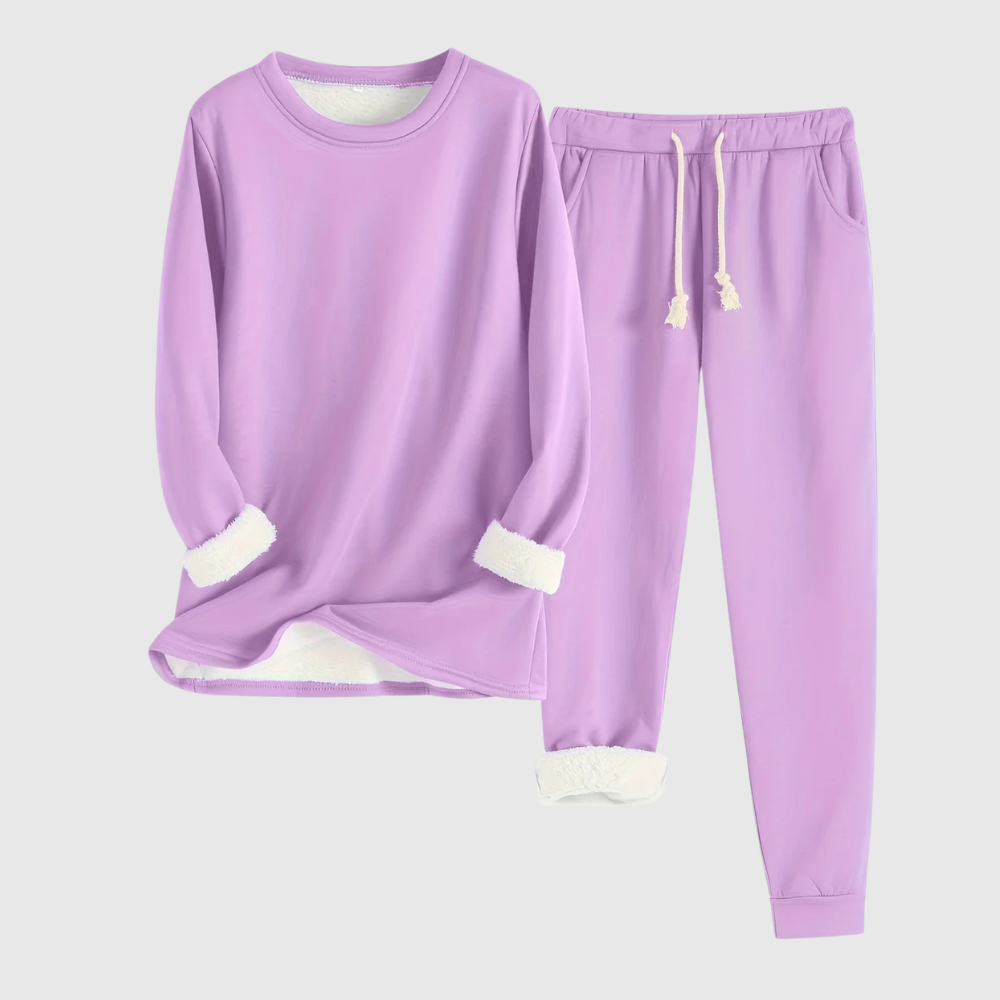 Women's Comfortable Lounge Set Purple
