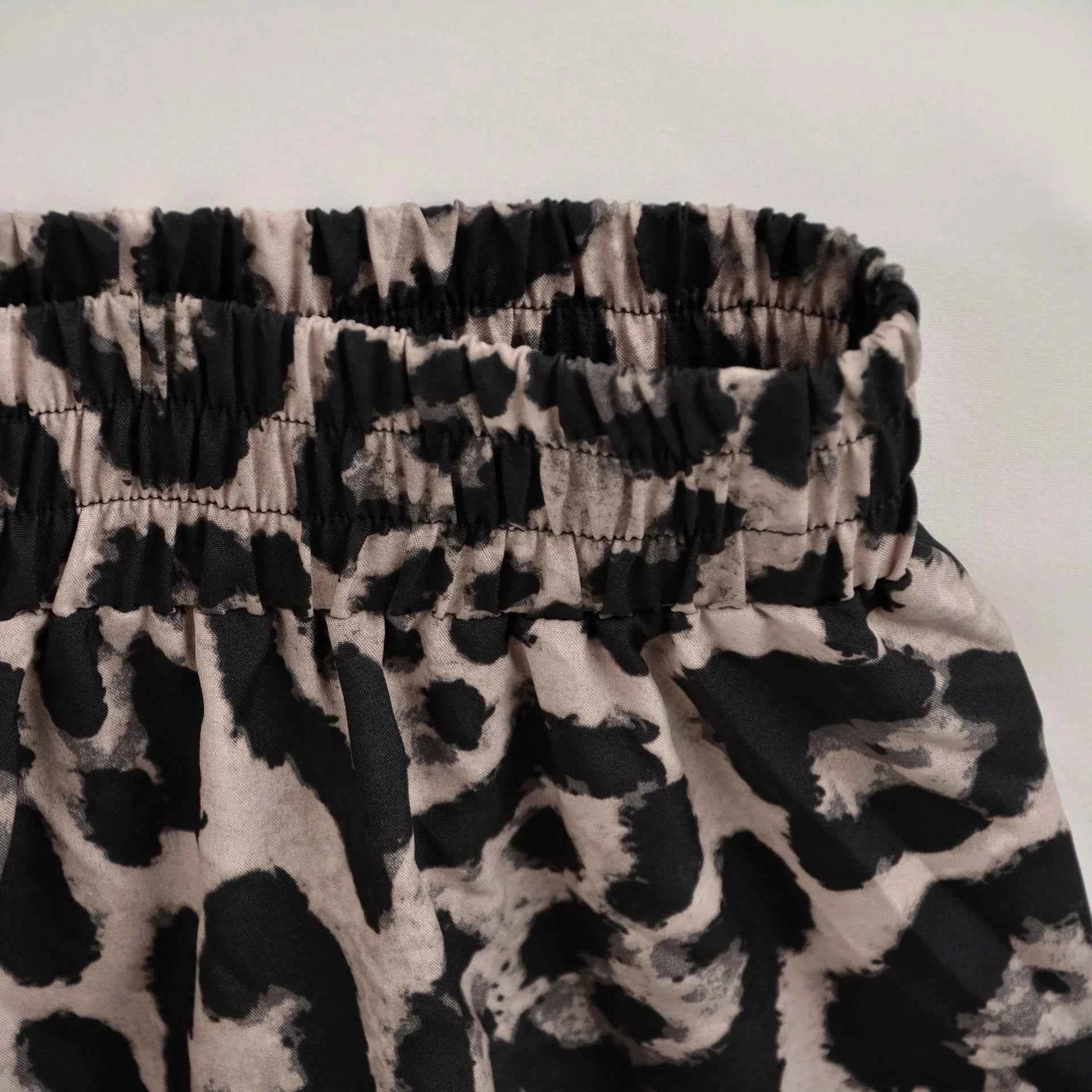 Womens Leopard Print Skirt