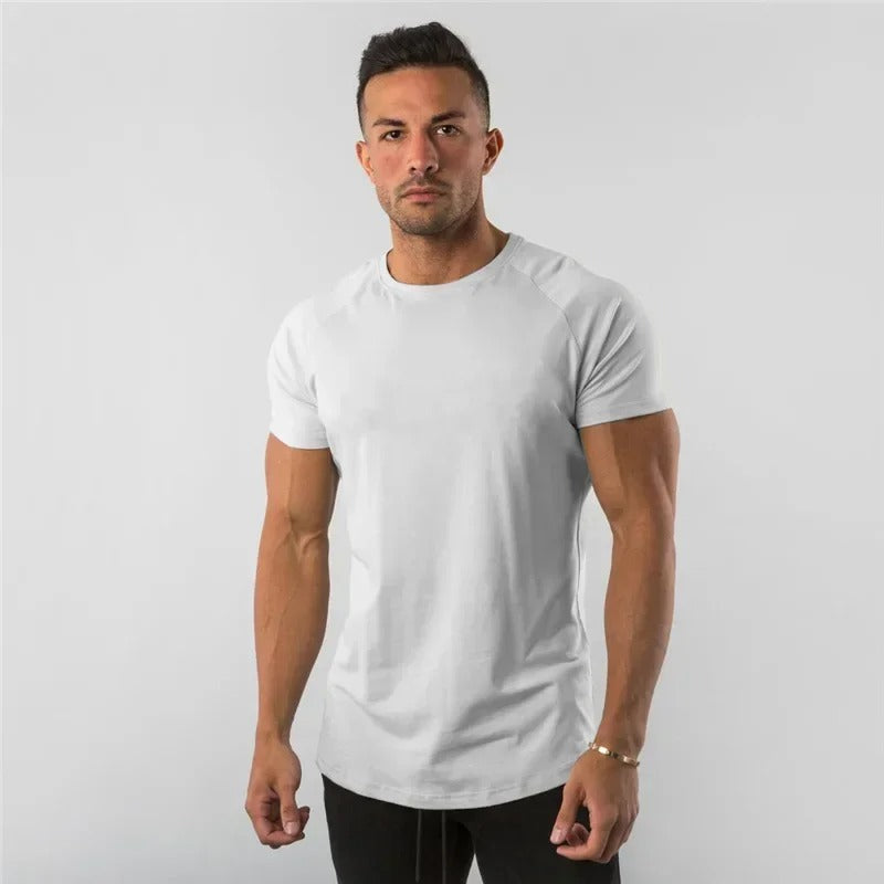 Men's Premium Muscle Fit T-Shirt White