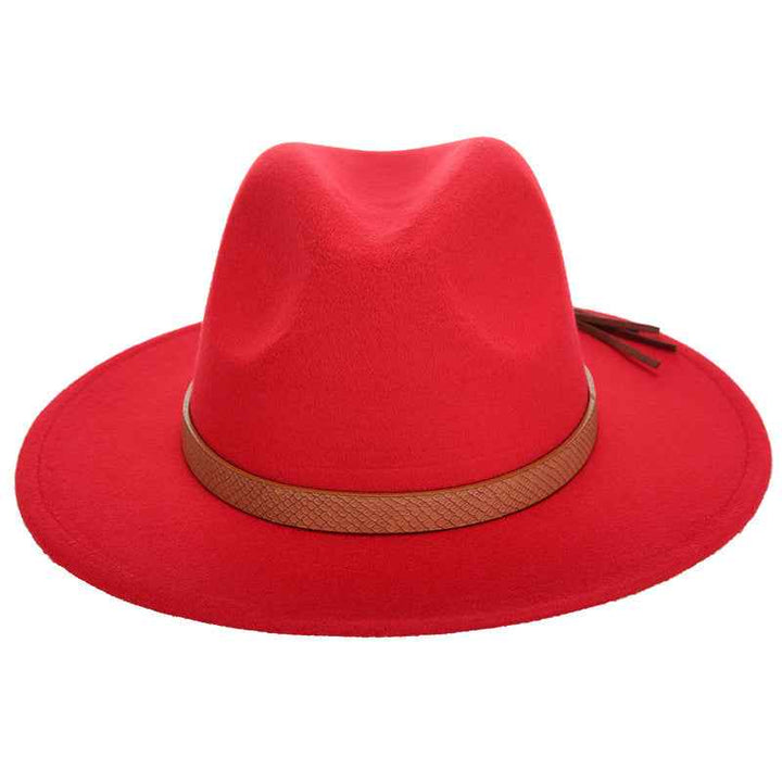 Woolen Jazz Hat - Stylish Winter Accessory for Confident Women