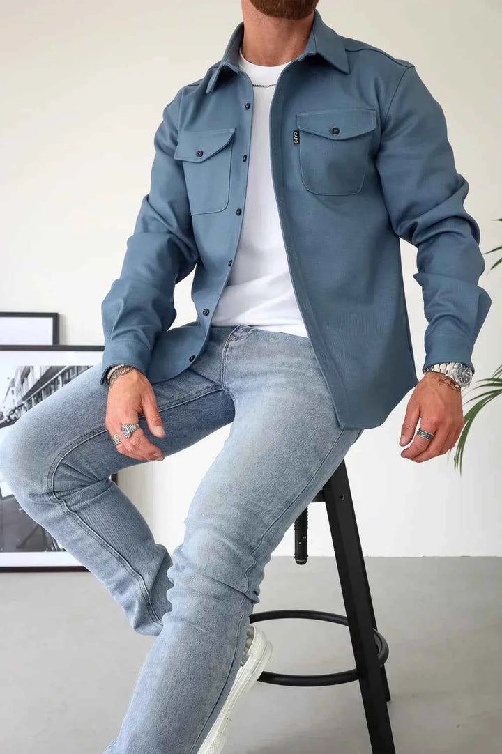 Men's Stylish Casual Overshirt