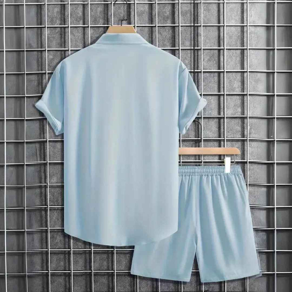 Men's Azure Mist Summer Suit