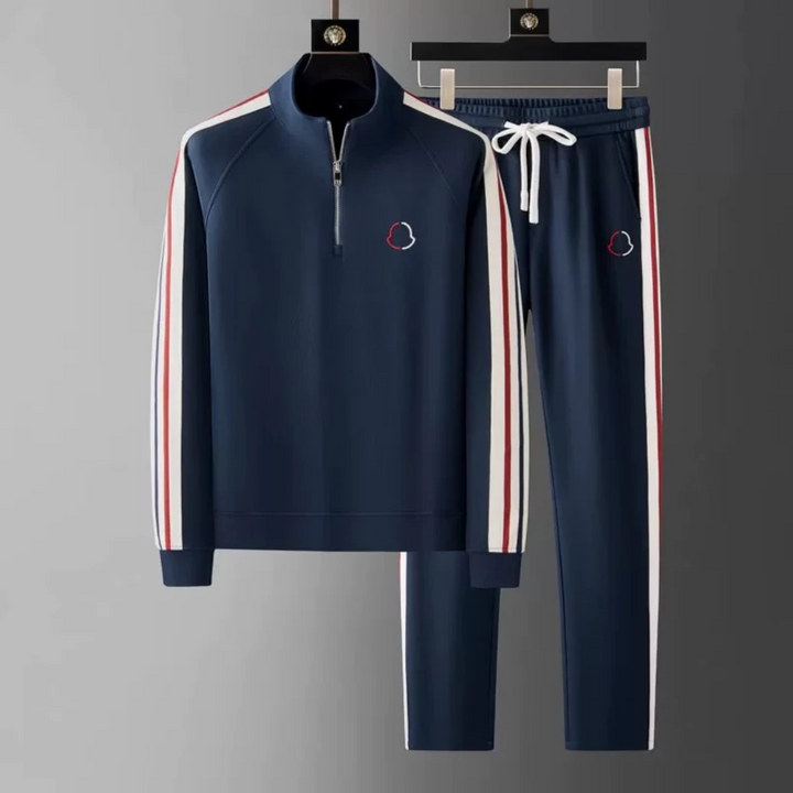Men's Premium Tracksuit Set - Echelon Style Royal Navy