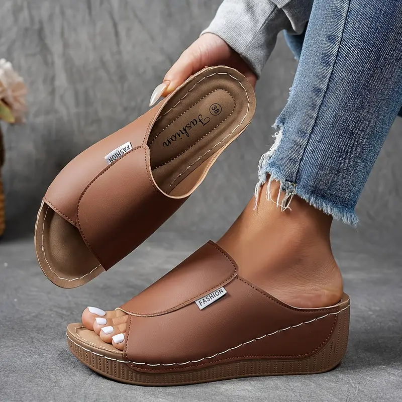 Blair | Women's Arch Support Cushioned Shoes Brown