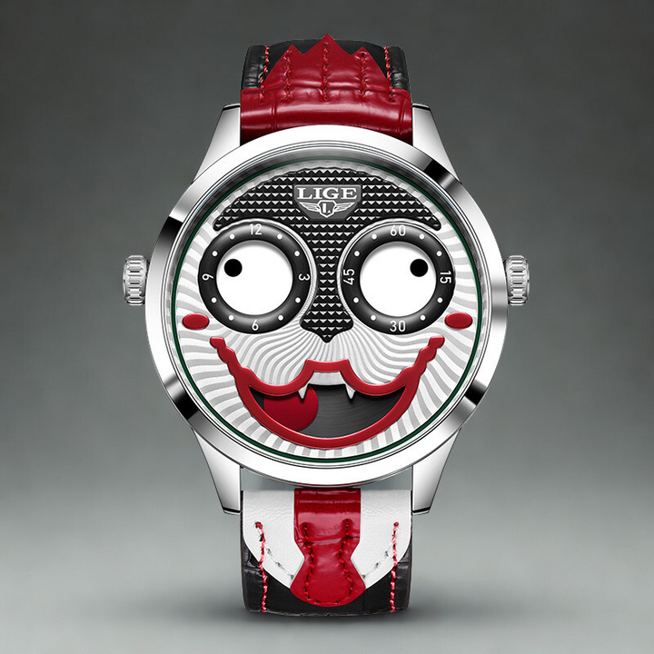 Chrono Style Watch for Men Red