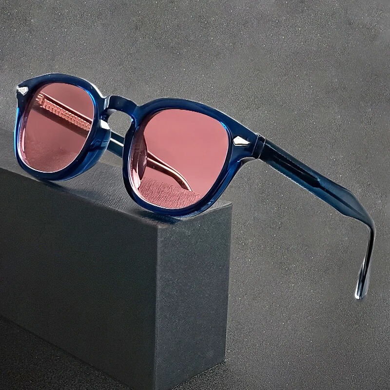 Polarized Oxford Sunglasses for Ultimate UV Protection Blue Red