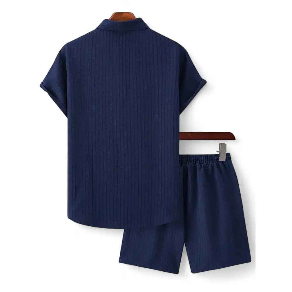 Men's Navy Luxe Set