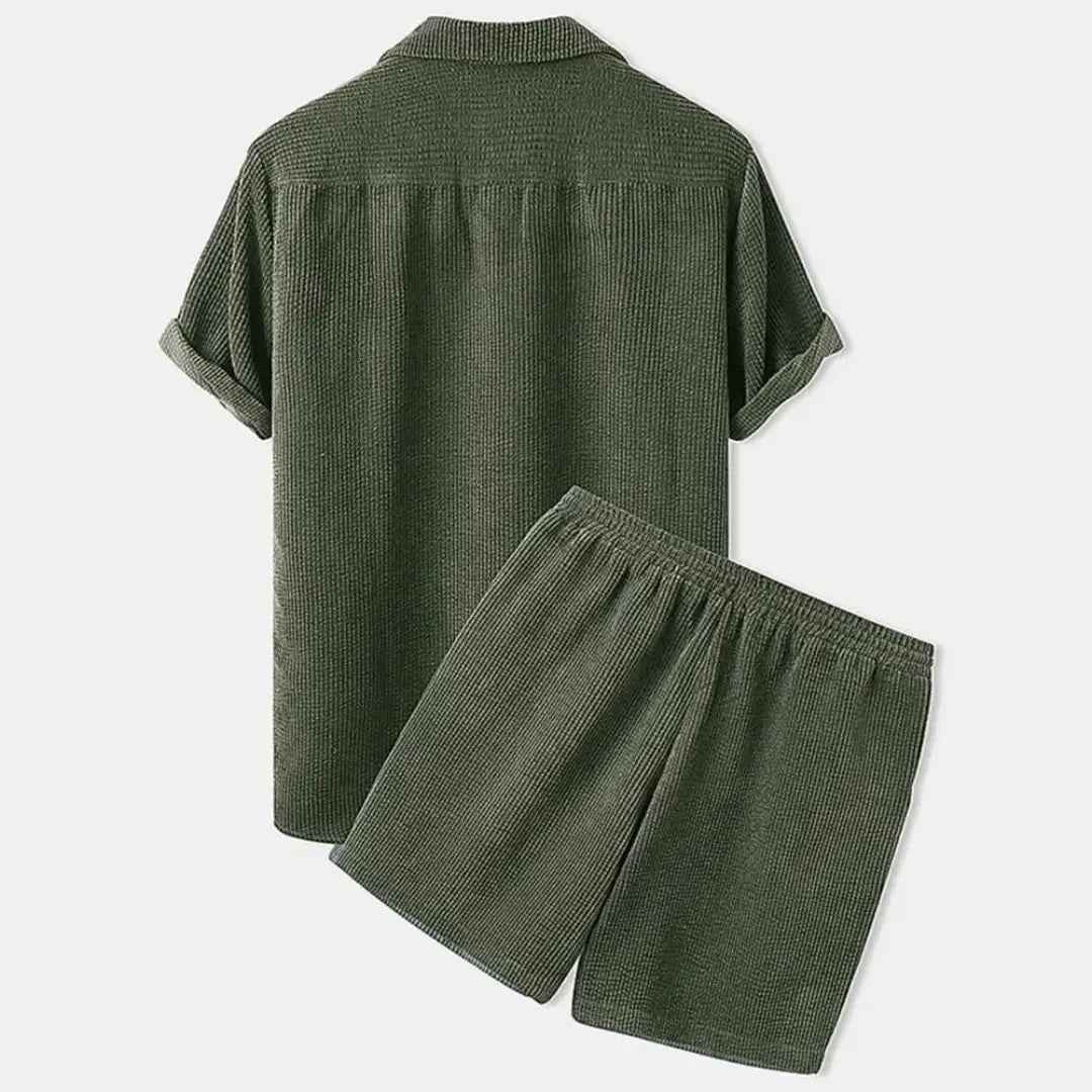 Men's Retro Casual Corduroy Set