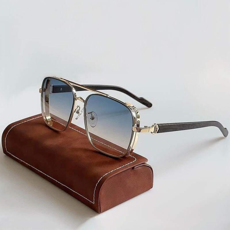 Stylish Pioneer Sunglasses for Ultimate UV Protection Clear Blue