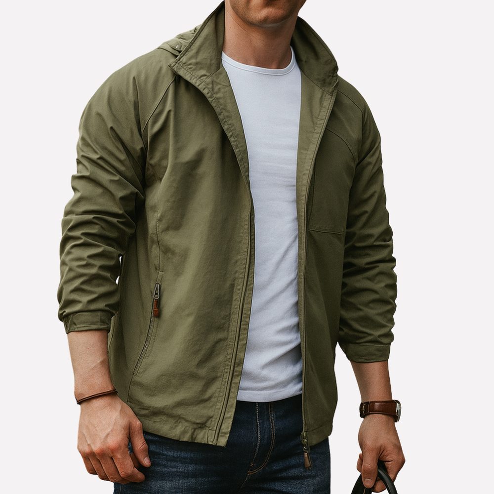 Men's Versatile Lightweight Jacket Army Green