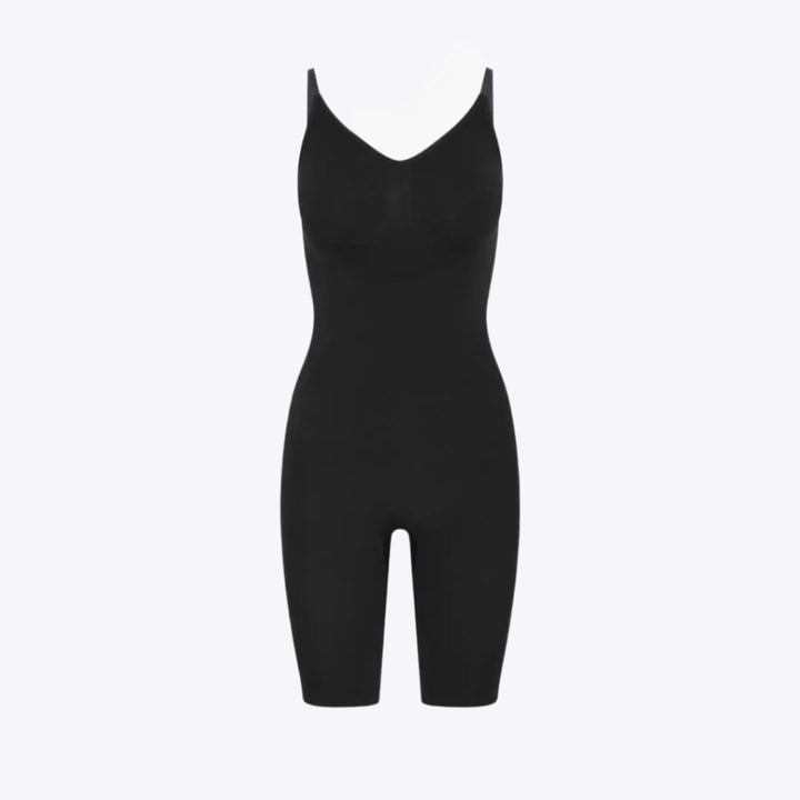 Linne | Women's Full Body Shaping Bodysuit Black