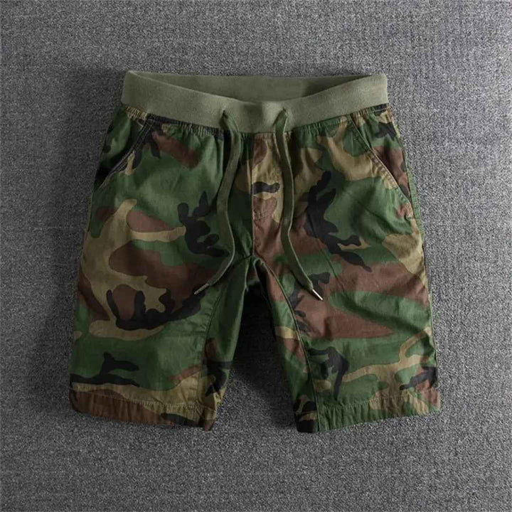 Men's Tactical Camo Shorts - Durable and Stylish Outdoor Wear Forest Night