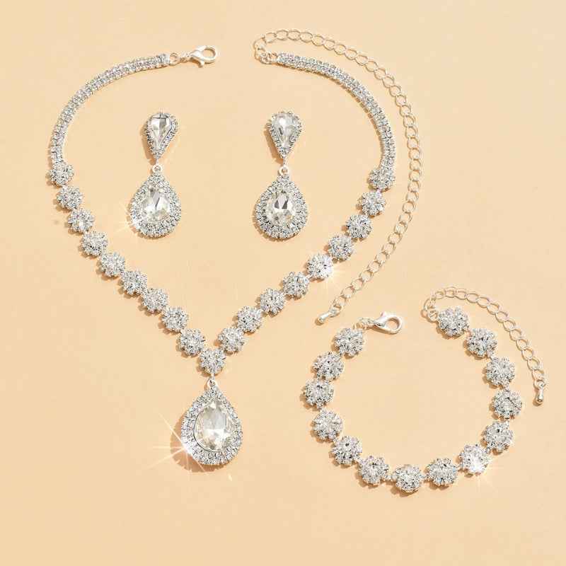 Elegant 3-Piece Gemstone Jewelry Set