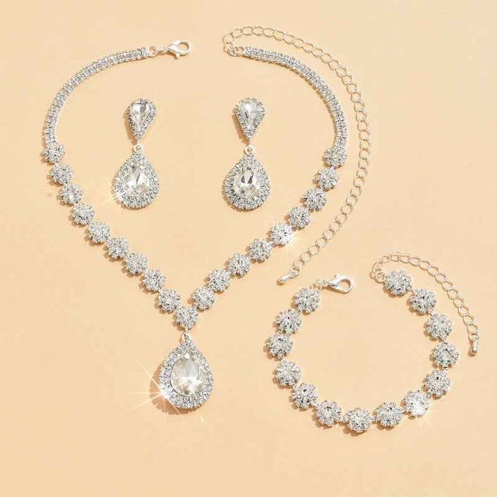 Elegant 3-Piece Gemstone Jewelry Set